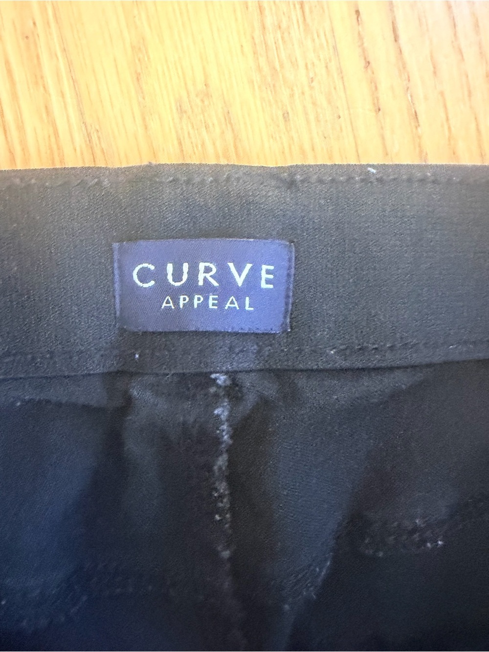 Women’s Size 4/27 "Curve Appeal" Skinny Jeans - Black Stretch Denim GUC - Picture 2 of 7